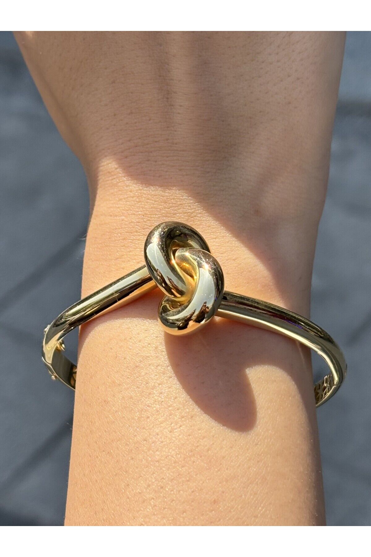 14 Ayar Altın Düğüm Kelepçe