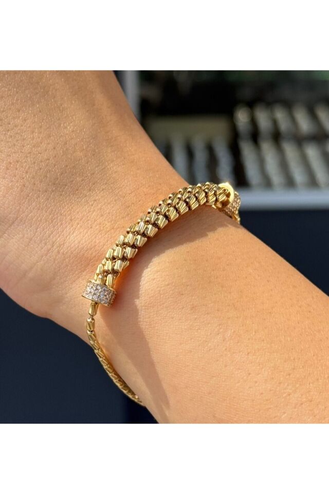 14 Ayar Altın İtalyan Dorika Bileklik