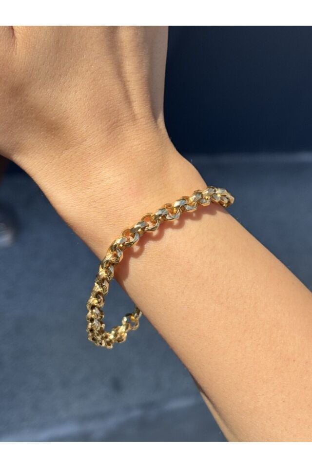 14 Ayar Altın Doç Zincir Bileklik