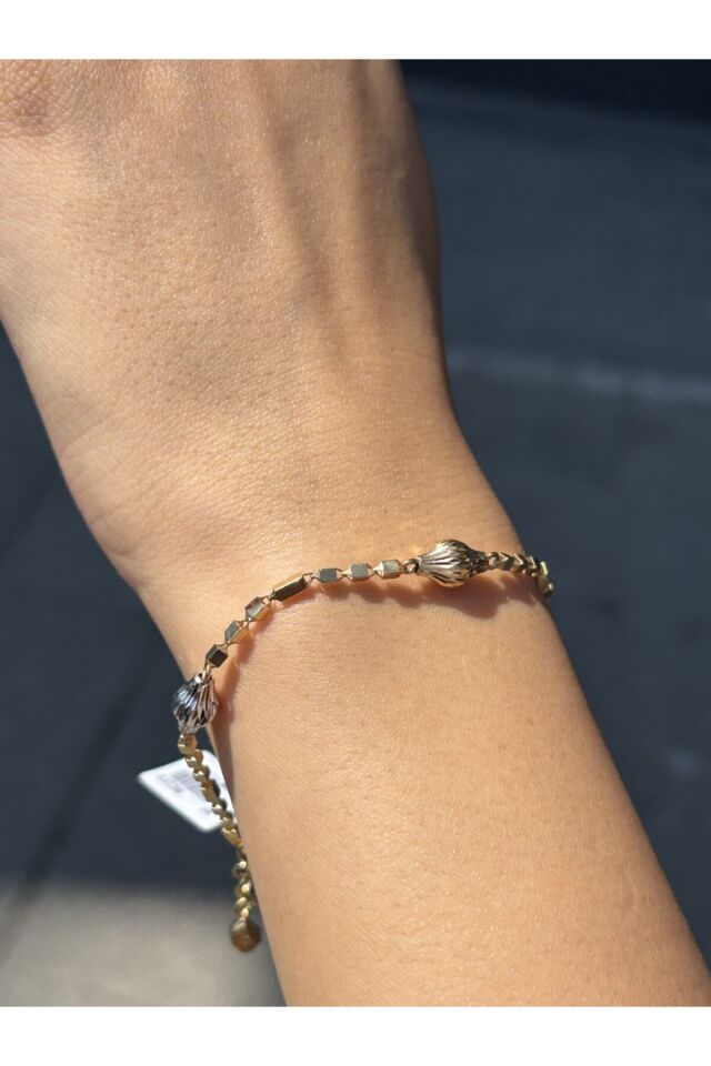 14 Ayar Altın İtalyan Serenit Bileklik