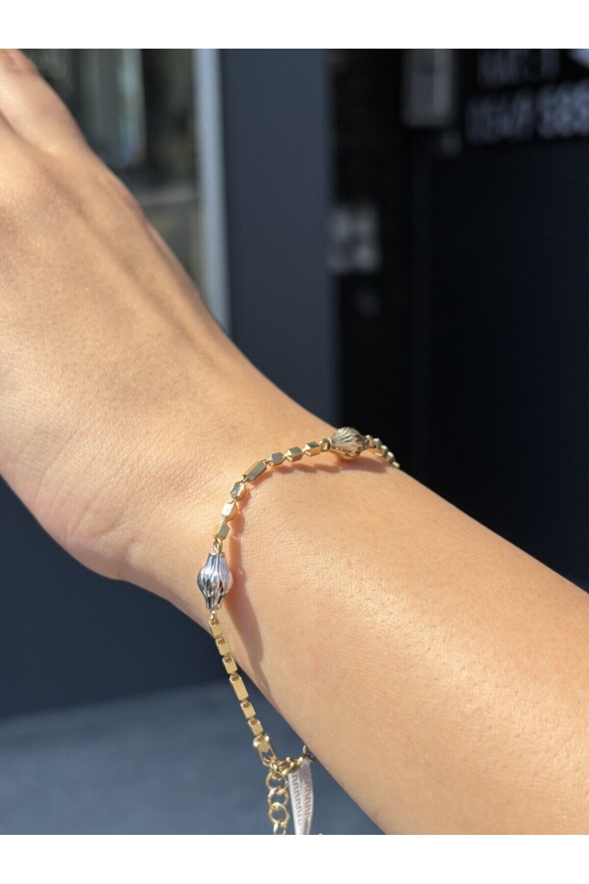 14 Ayar Altın İtalyan Serenit Bileklik