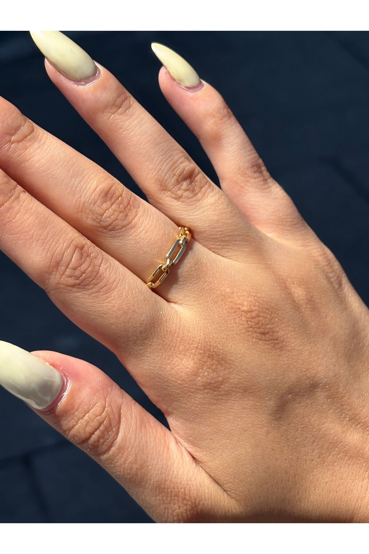 14 Ayar Altın Ataç Yüzük