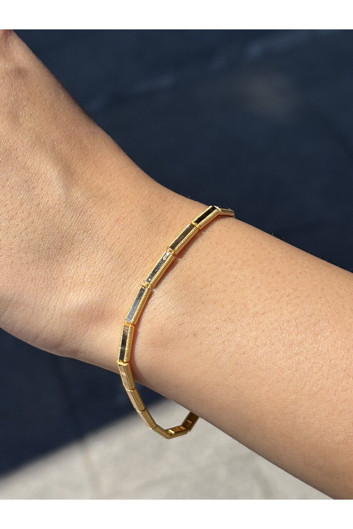 14 Ayar Altın Ajda Bileklik
