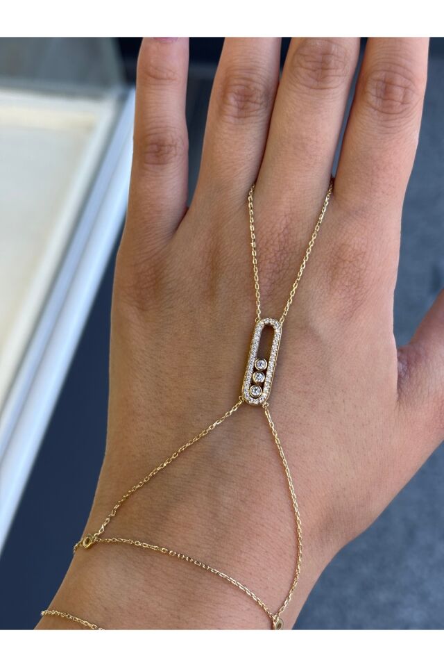 14 Ayar Altın Messika Şahmeran Bileklik