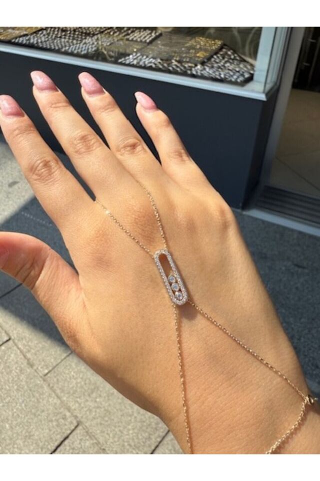 14 Ayar Altın Messika Şahmeran Bileklik