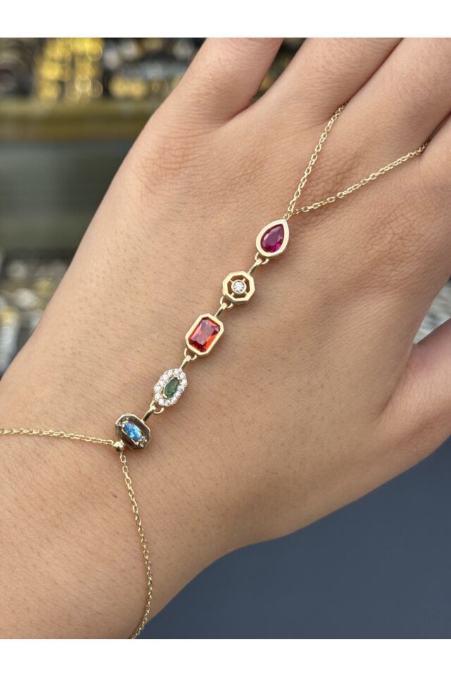 14 Ayar Altın Aura Şahmeran Bileklik