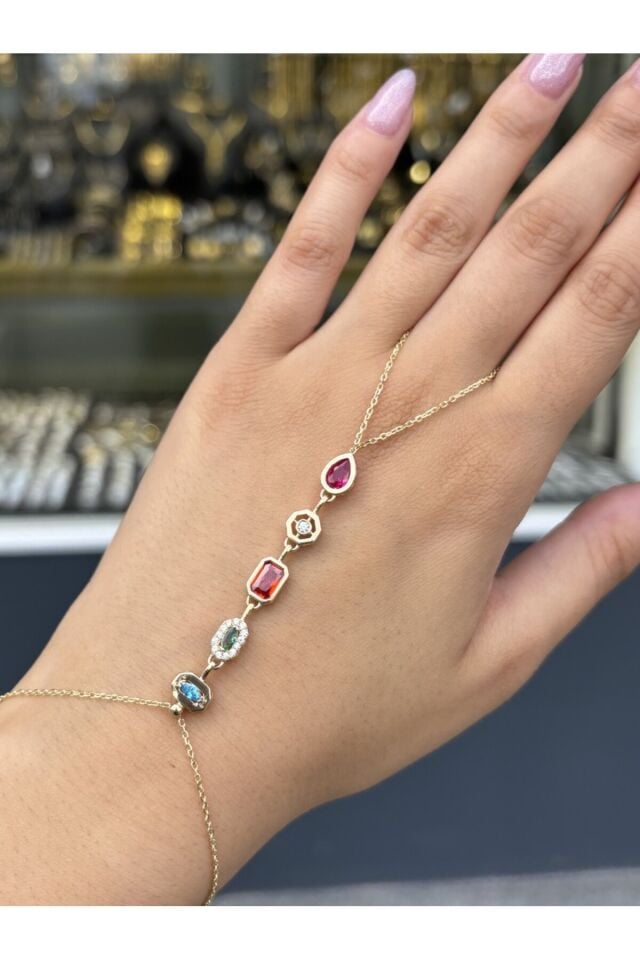 14 Ayar Altın Aura Şahmeran Bileklik