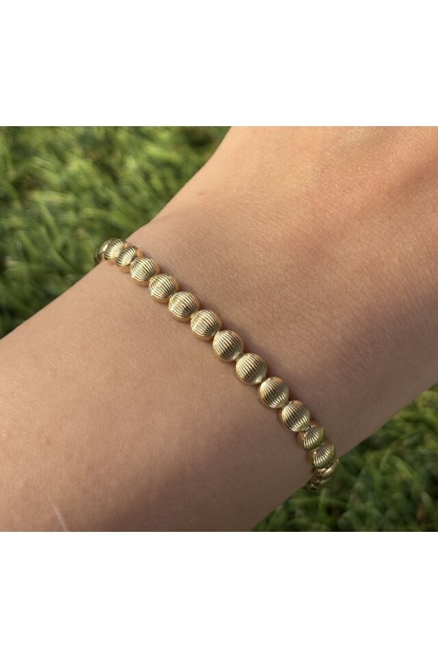 14 Ayar Altın İstiridye Bileklik