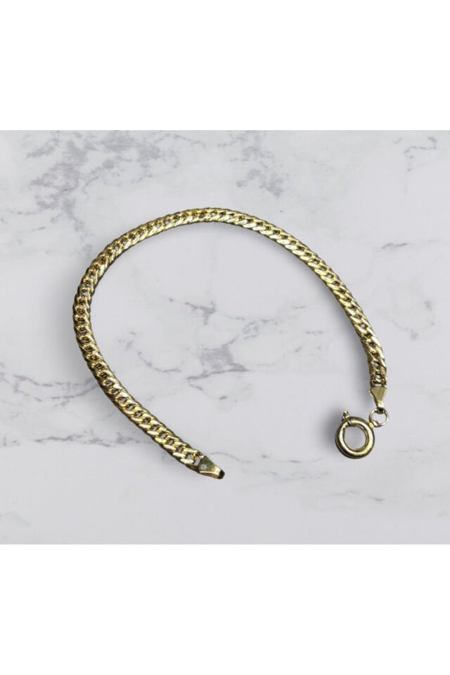 Altın Basık Gurmet Bileklik