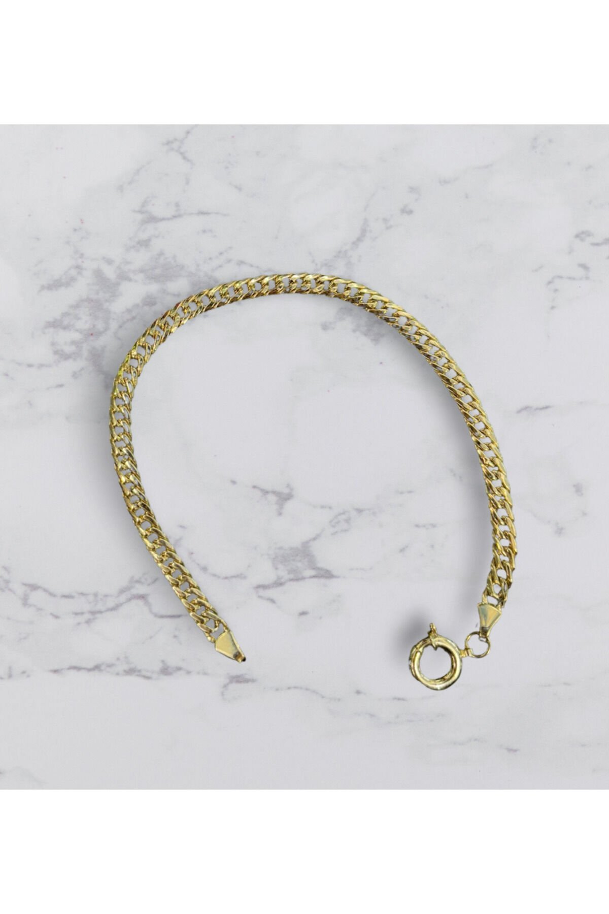 Altın Basık Gurmet Bileklik