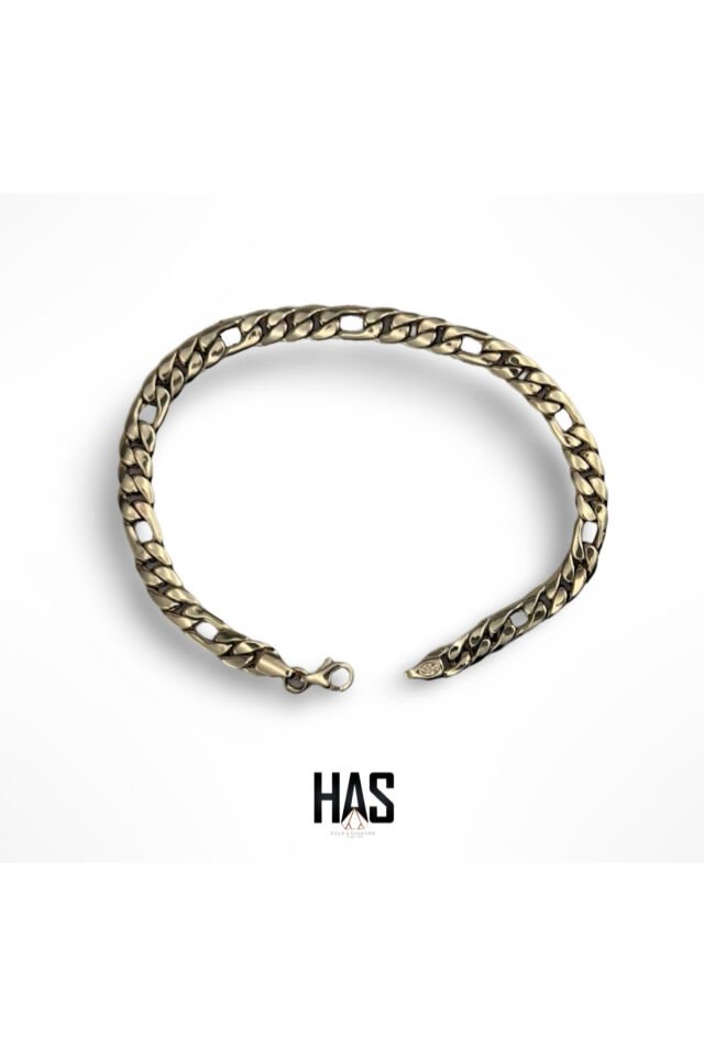 14 Ayar Altın Gurmet Bileklik Geçişli