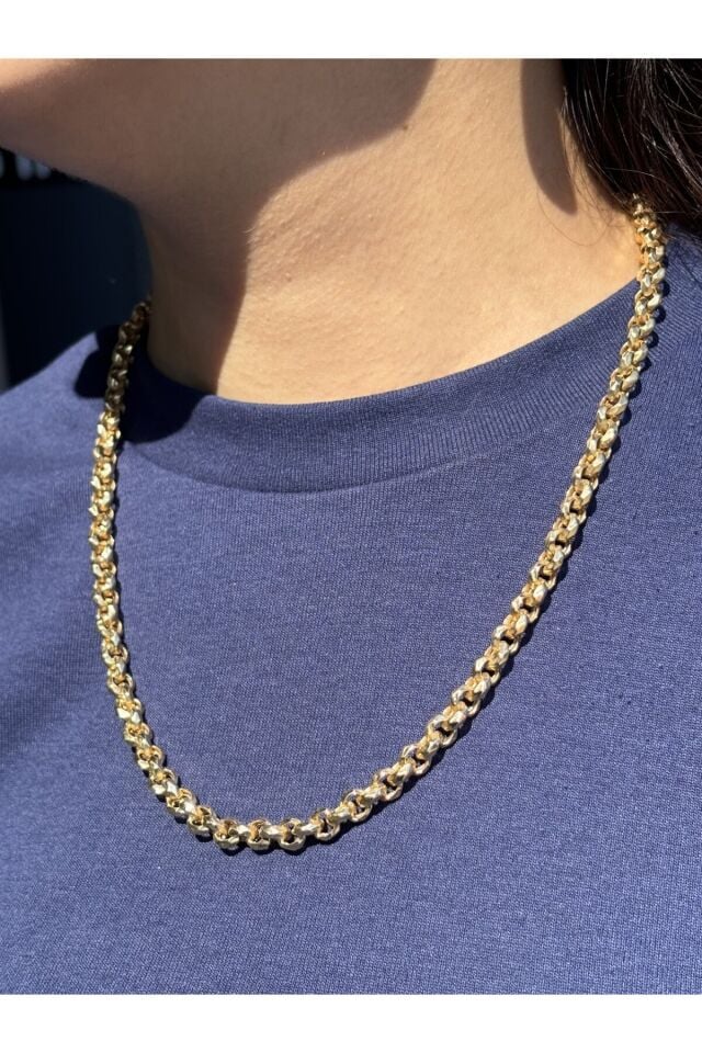 14 Ayar Altın Doç Zincir Kolye