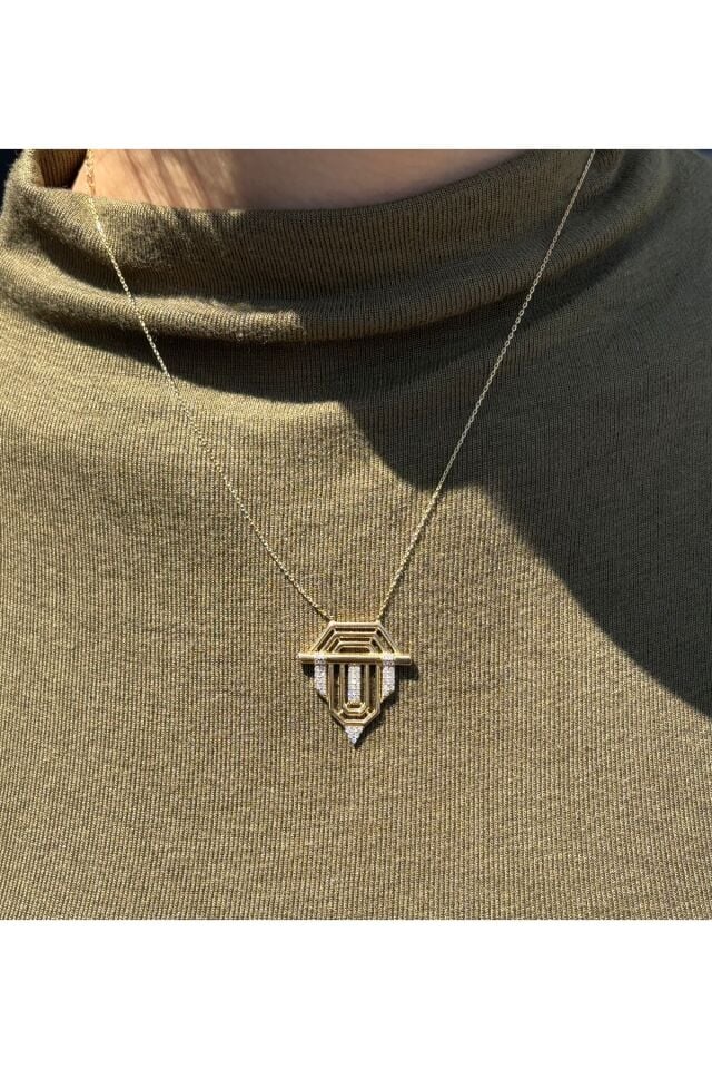 14 Ayar Altın Serenay Kolye