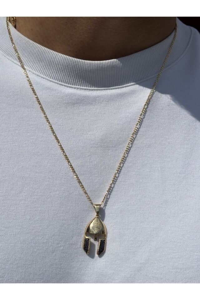 14 Ayar Altın Gladyatör Kolye Ucu