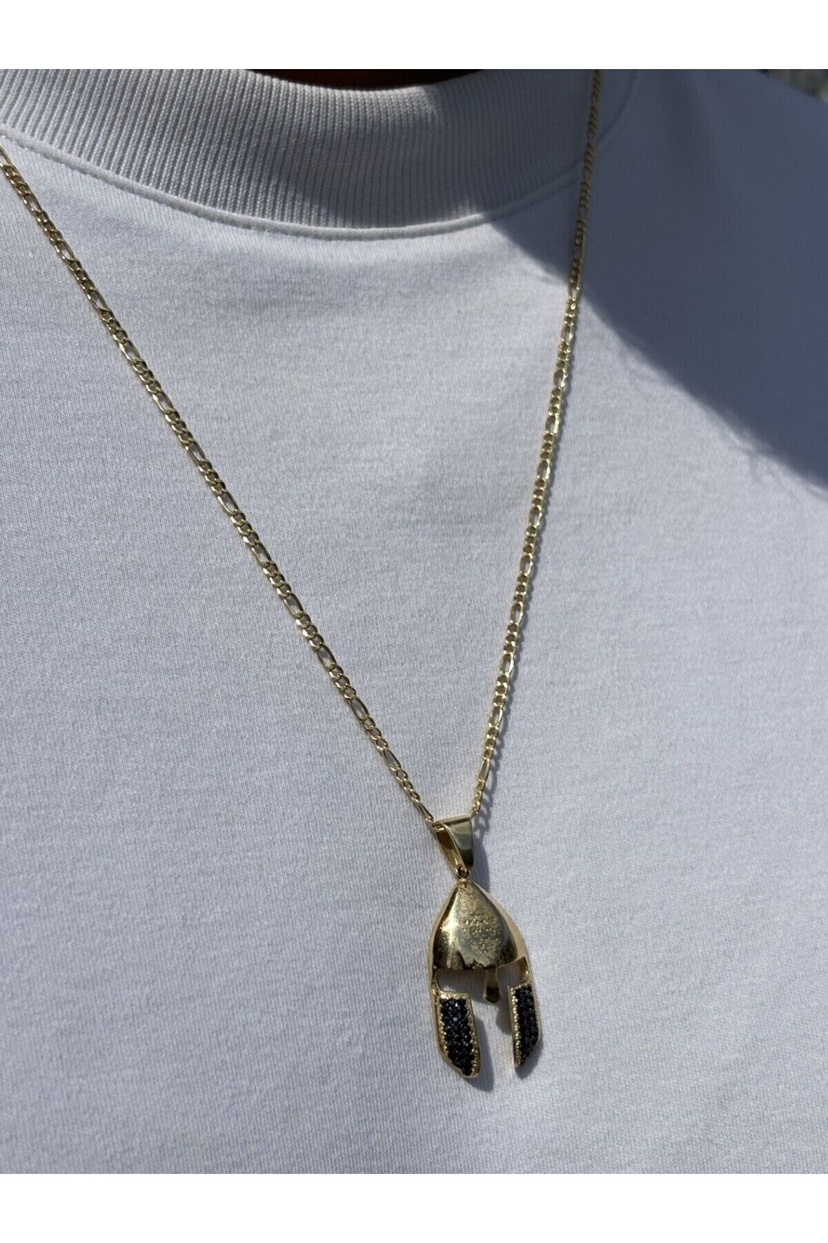 14 Ayar Altın Gladyatör Kolye Ucu