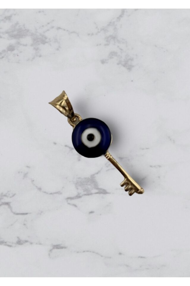 14 Ayar Altın Nazar Kolye Ucu