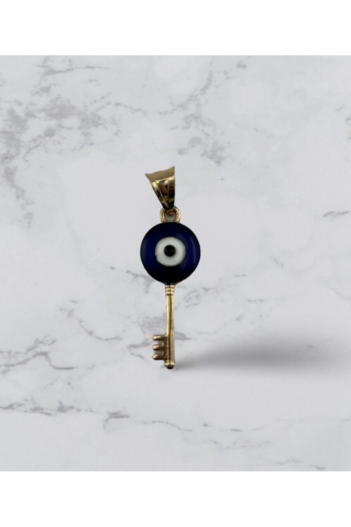 14 Ayar Altın Nazar Kolye Ucu