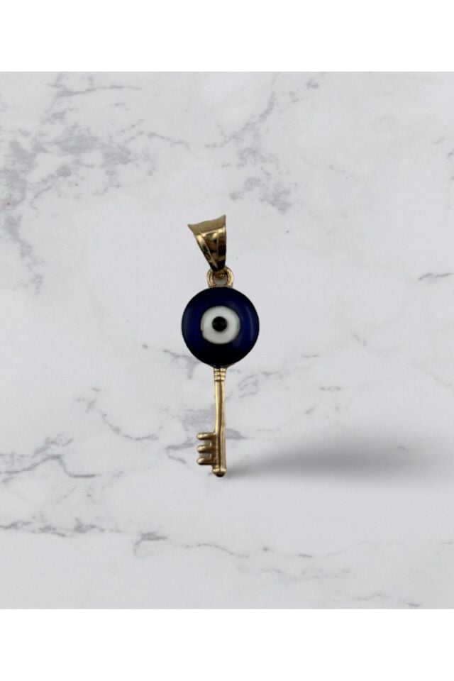 14 Ayar Altın Nazar Kolye Ucu