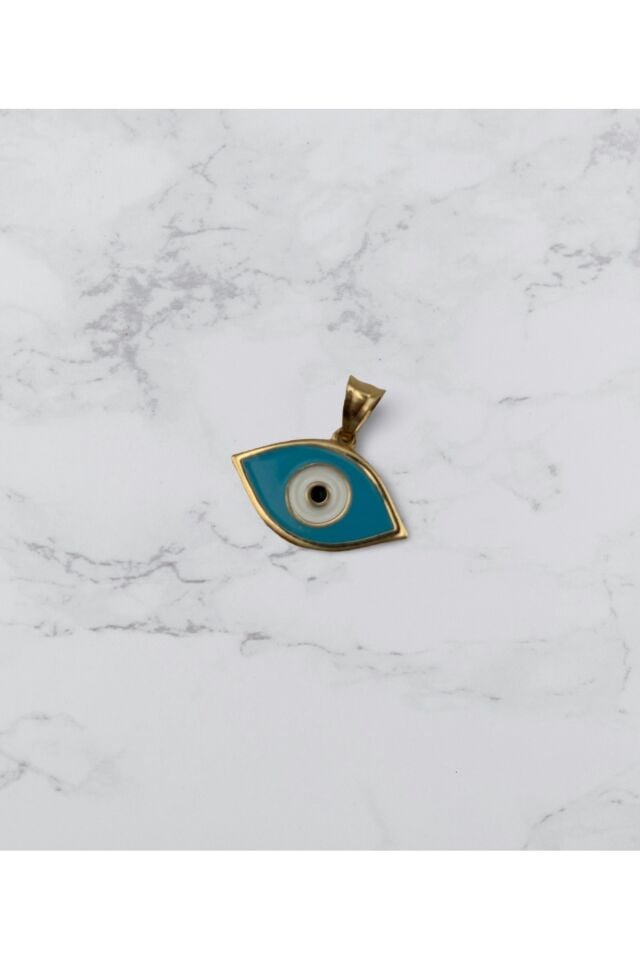 14 Ayar Altın Nazar Kolye Ucu