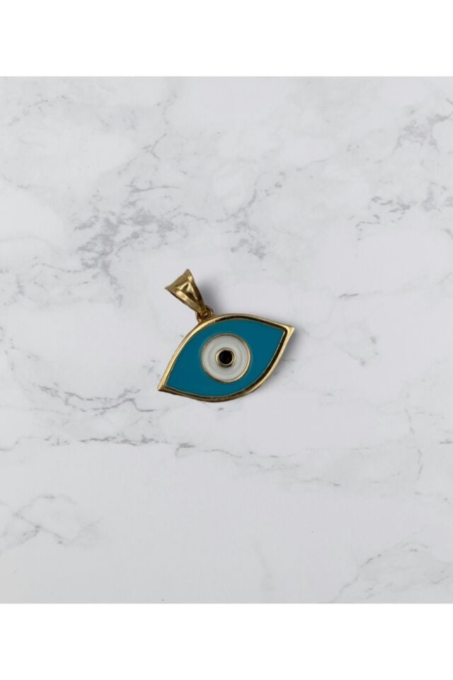 14 Ayar Altın Nazar Kolye Ucu