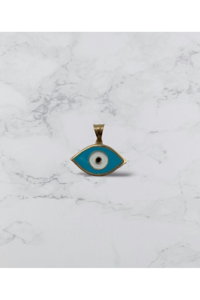 14 Ayar Altın Nazar Kolye Ucu