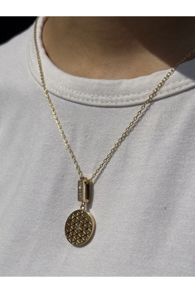 14 Ayar Altın Yaşam Çiçeği Kolye Ucu Charm