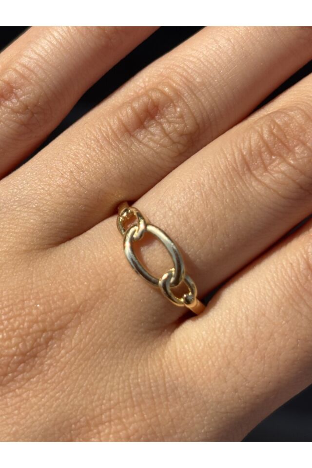 14 Ayar Altın İnce Gurmet Yüzük Sarı - 20