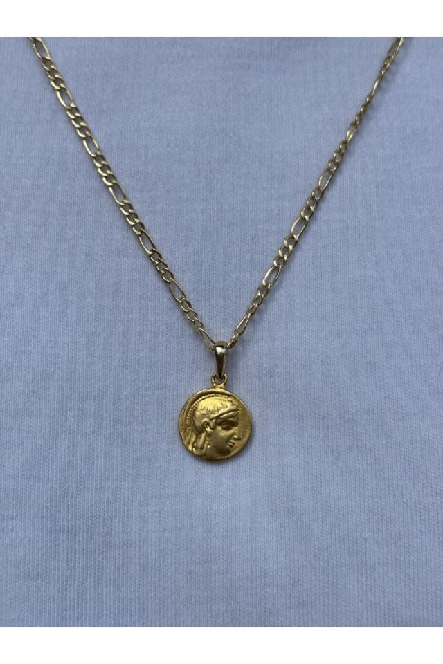 14 Ayar Altın Madalyon Kolye Ucu