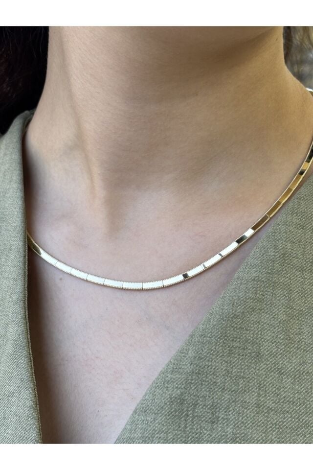 14 Ayar Altın Ajda Kolye