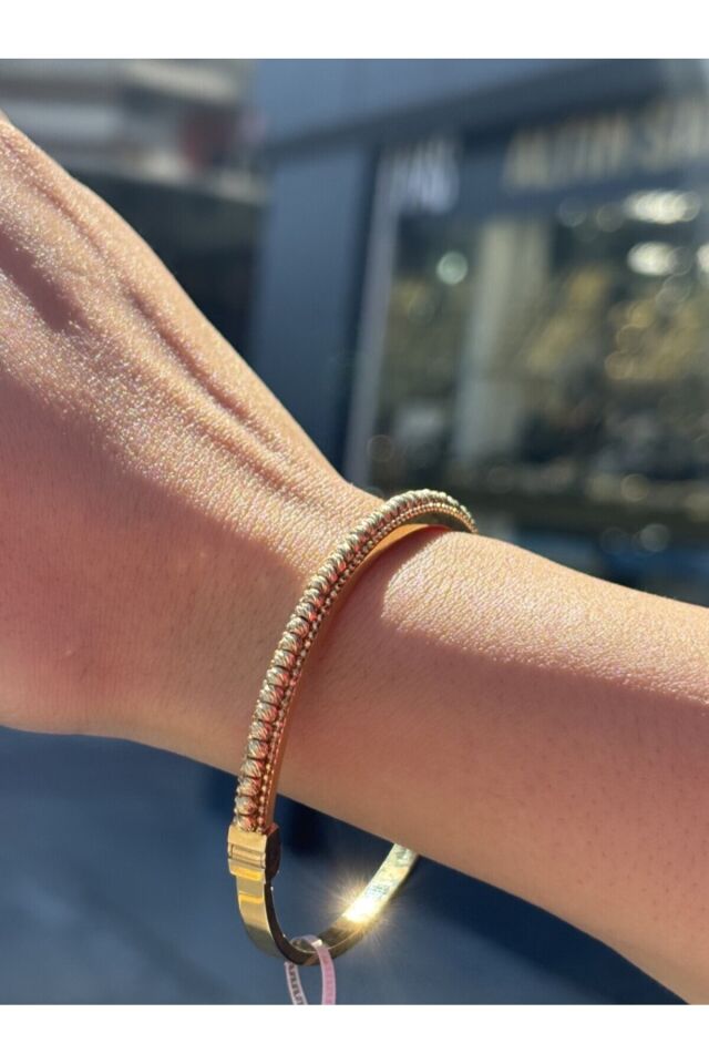 14 Ayar Altın Dorika Kelepçe