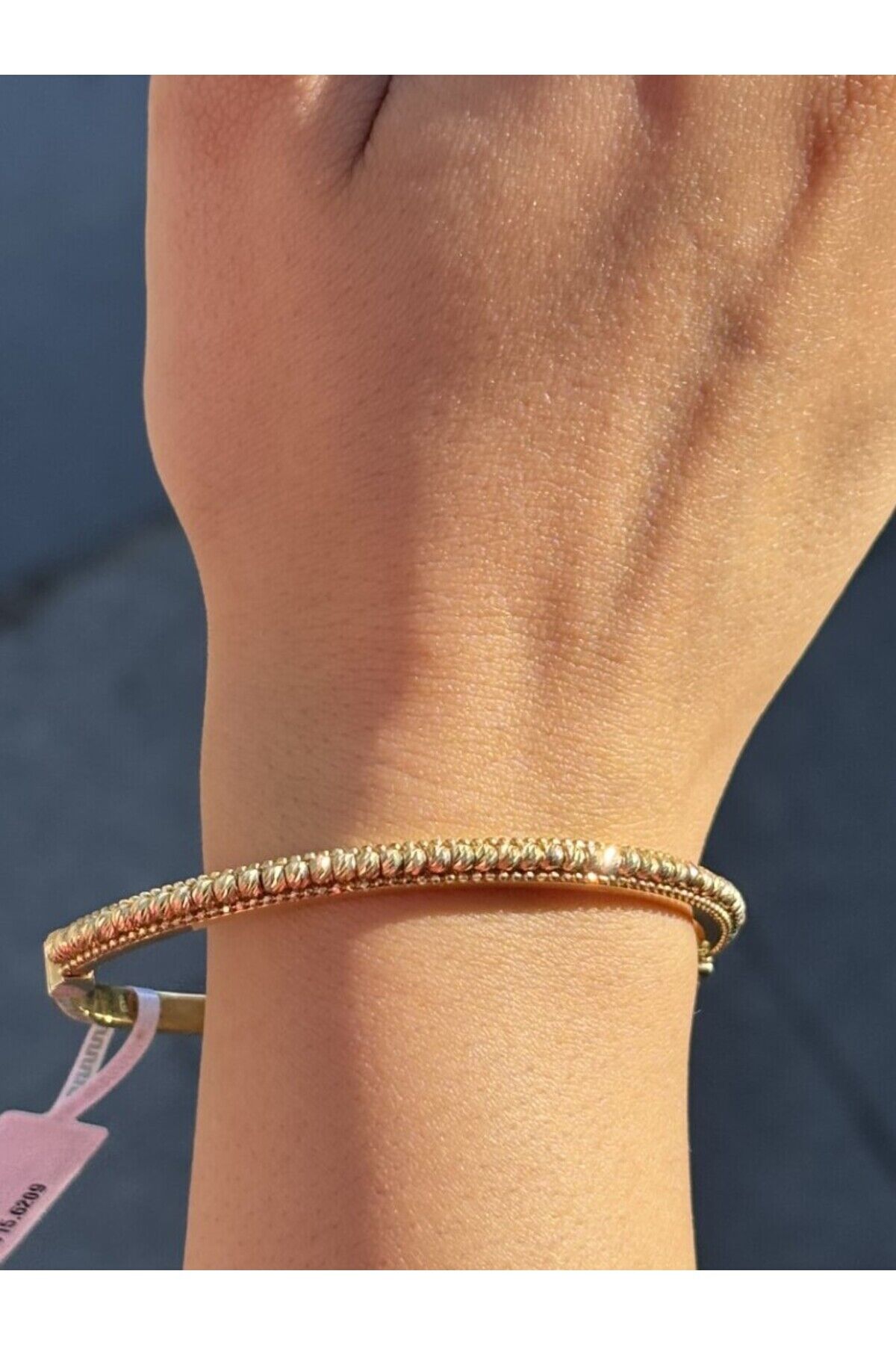 14 Ayar Altın Dorika Kelepçe