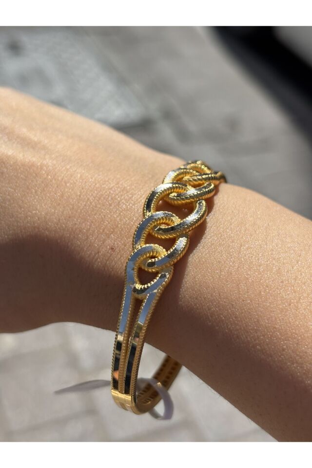 14 Ayar Altın Gurmet Ajda Kelepçe