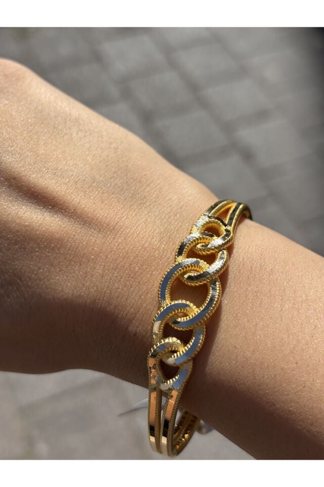 14 Ayar Altın Gurmet Ajda Kelepçe