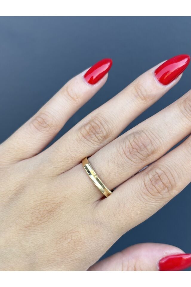 14 Ayar Altın Ajda Yüzük