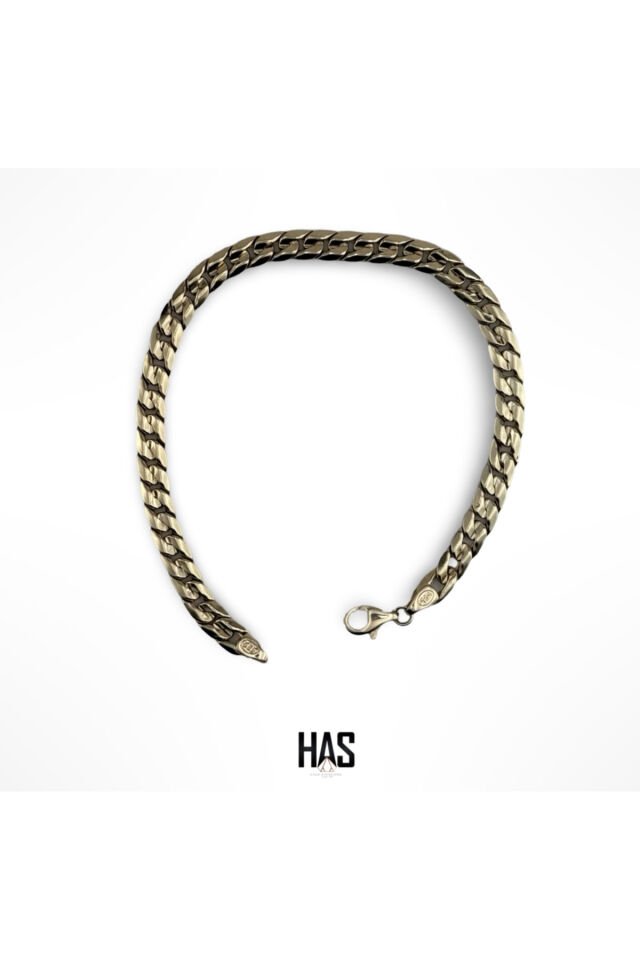 14 Ayar Altın Gurmet Bileklik Tıraşlı