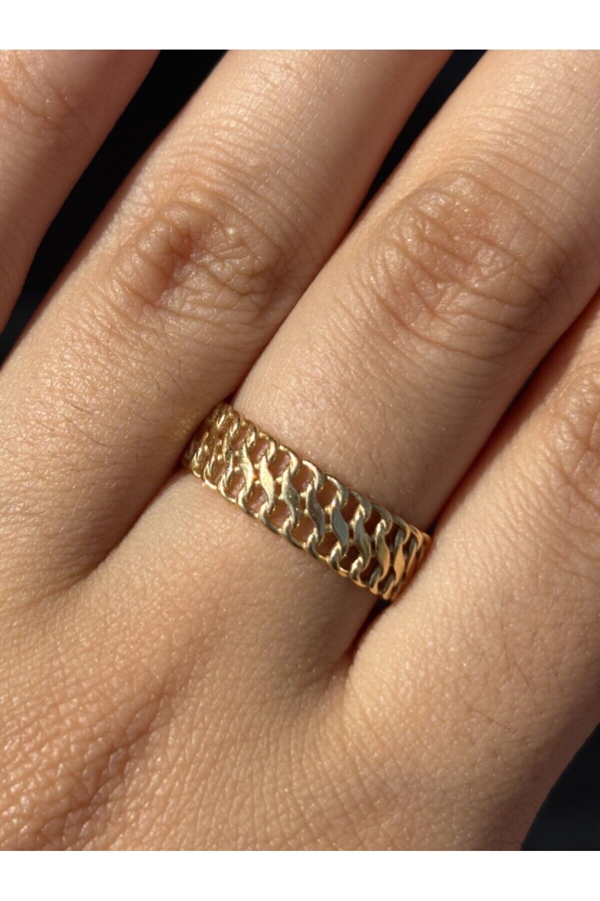 14 Ayar Altın Viyana Yüzük