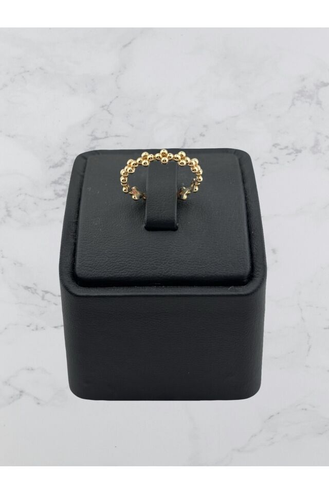 14 Ayar Altın Polen Yüzük