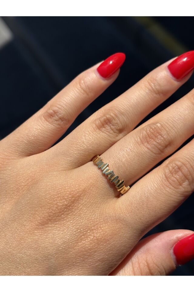 14 Ayar Altın Merdiven Yüzük