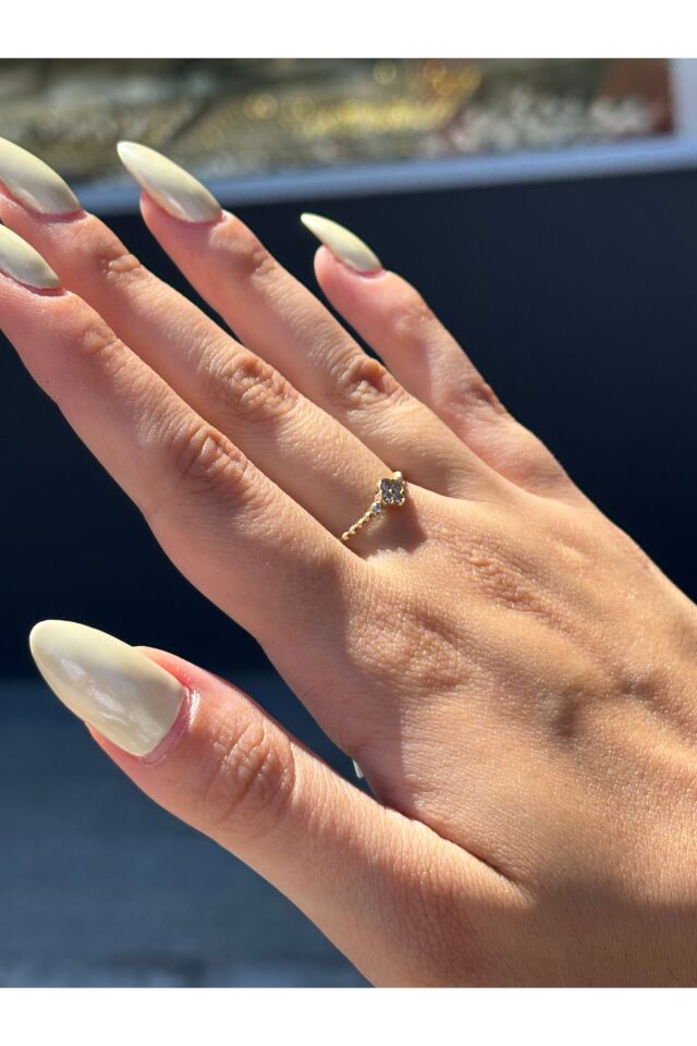 14 Ayar Altın Yonca Yüzük