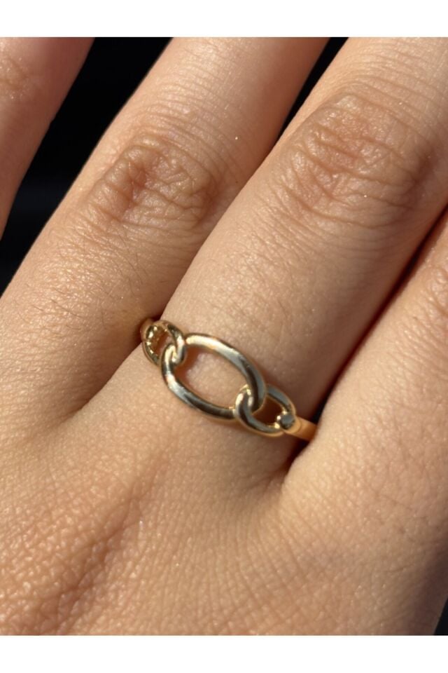 14 Ayar Altın İnce Gurmet Yüzük