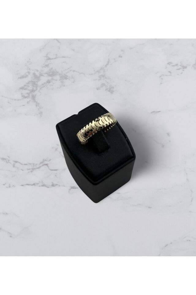 14 Ayar Altın Balık Sırtı Yüzük