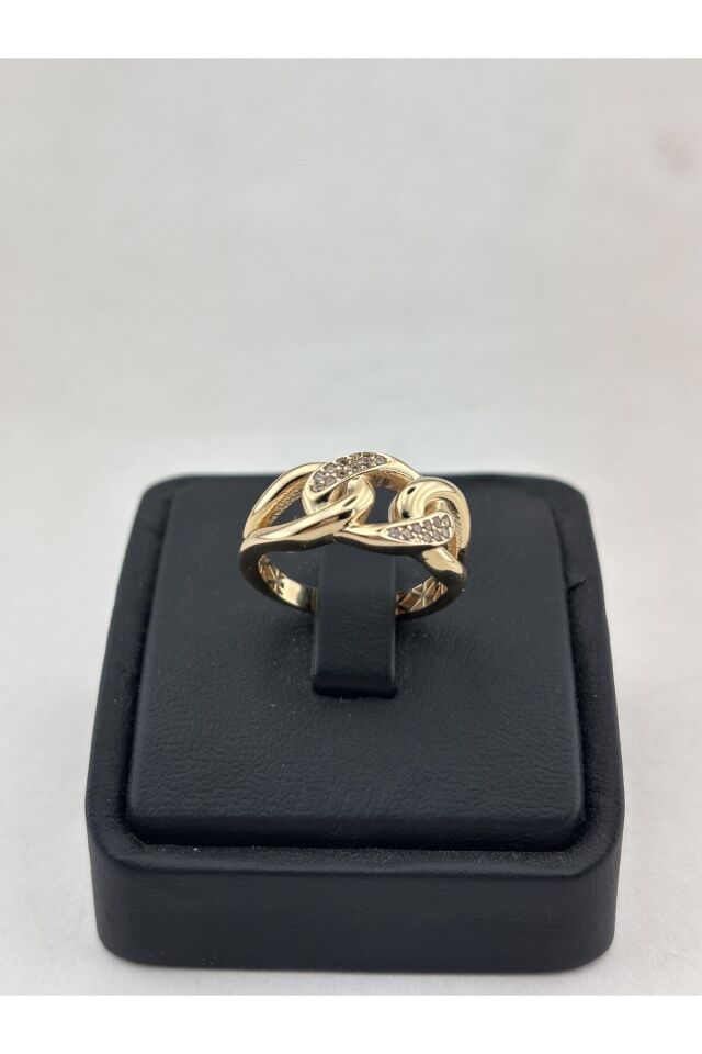 14 Ayar Altın Taşlı Gurmet Yüzük