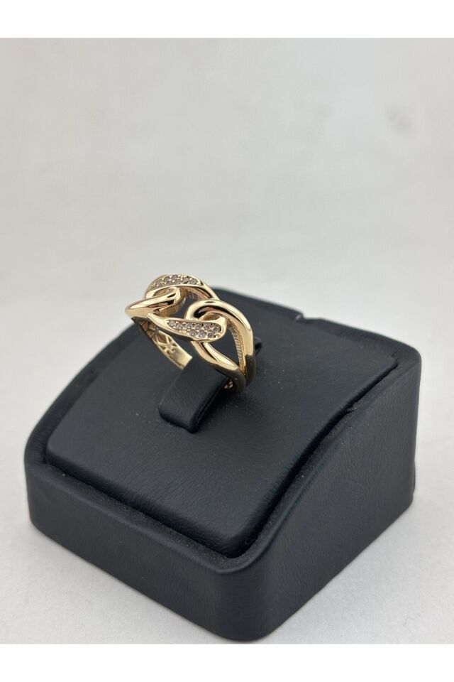 14 Ayar Altın Taşlı Gurmet Yüzük