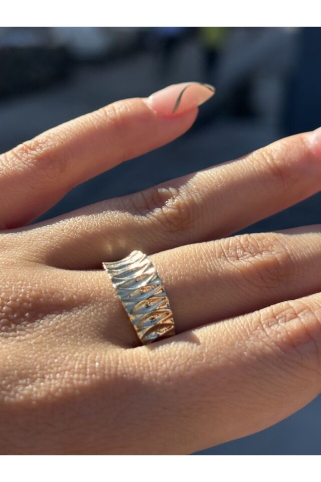 14 Ayar Altın Kalemli Yüzük