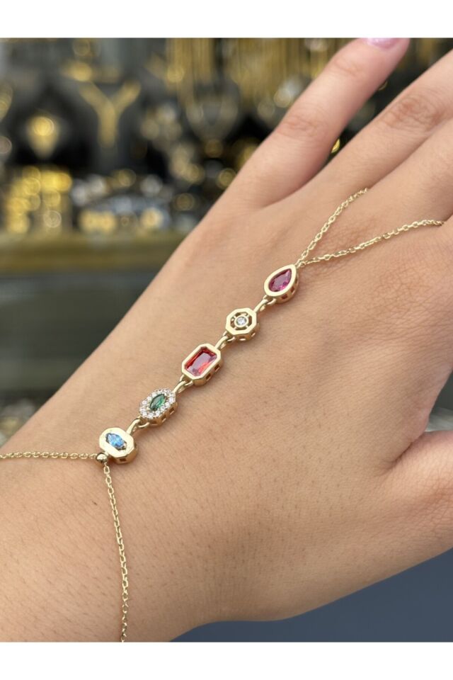 14 Ayar Altın Aura Şahmeran Bileklik Sarı
